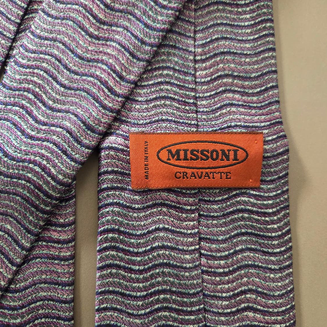 Missoni 미쏘니 빈티지 명품 넥타이 상품이미지5