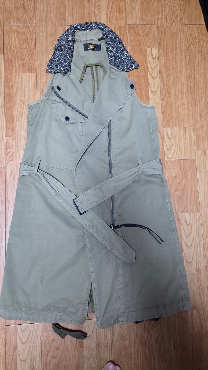 디젤 조끼 원피스 상품이미지1