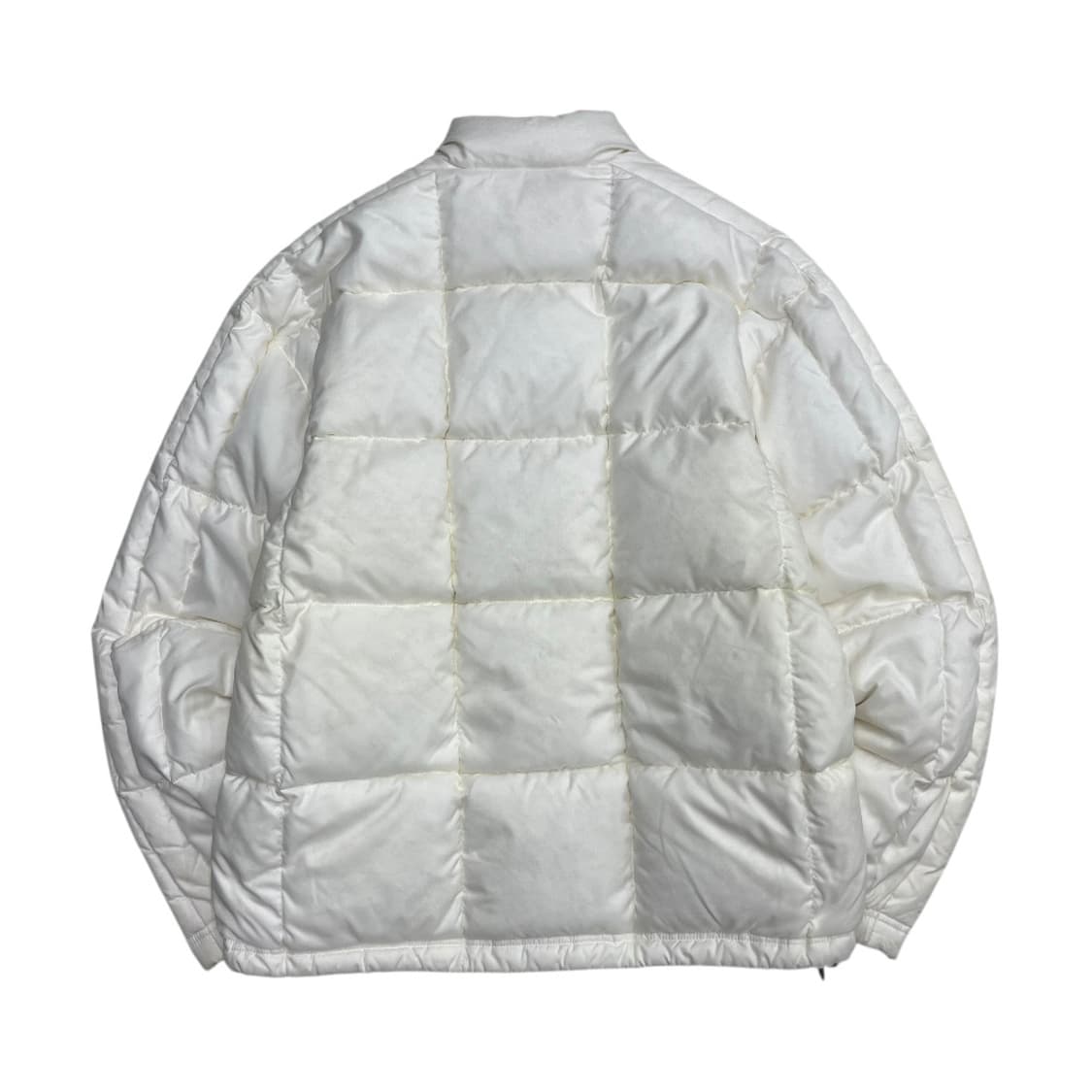 2000's 나이키 블랙로고 화이트 패딩 L 상품이미지3