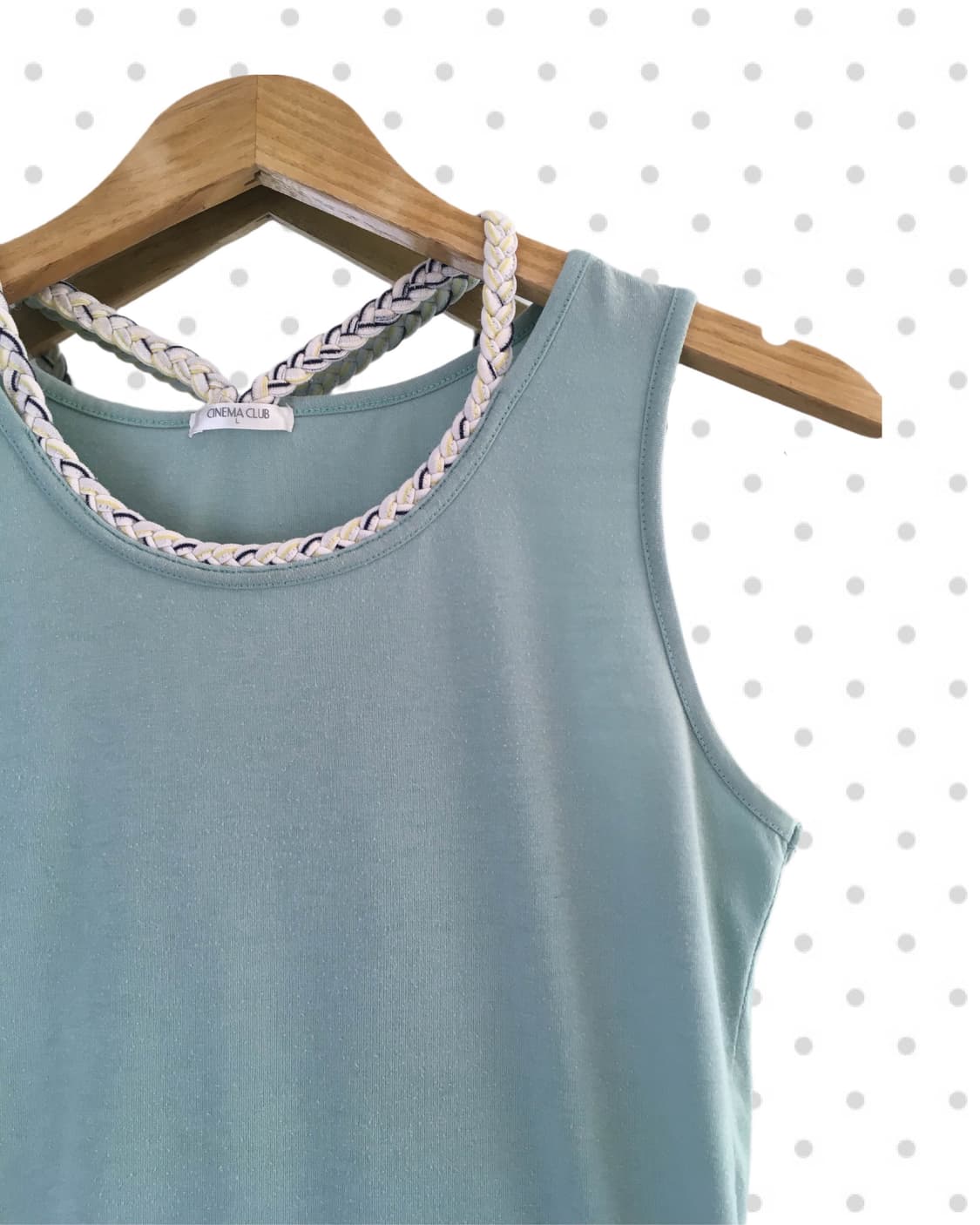 vintage twisted strap sleeveless mint 상품이미지7