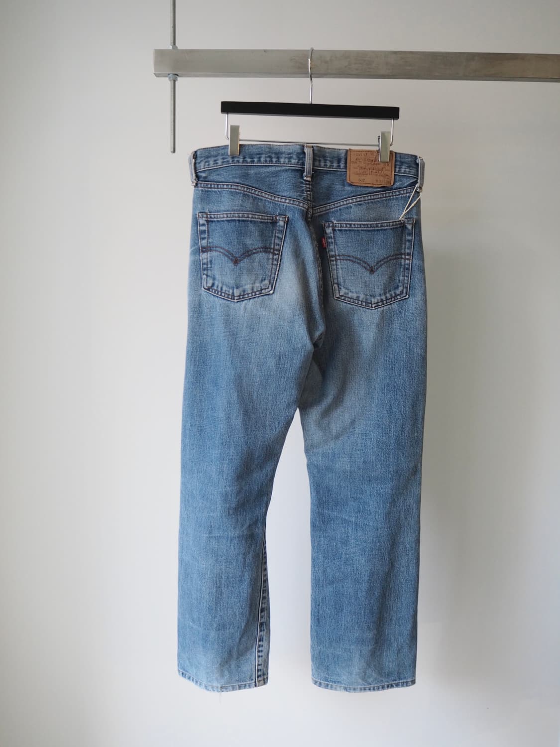 1990's Levi's 502 BIG E selvage denim  상품이미지4