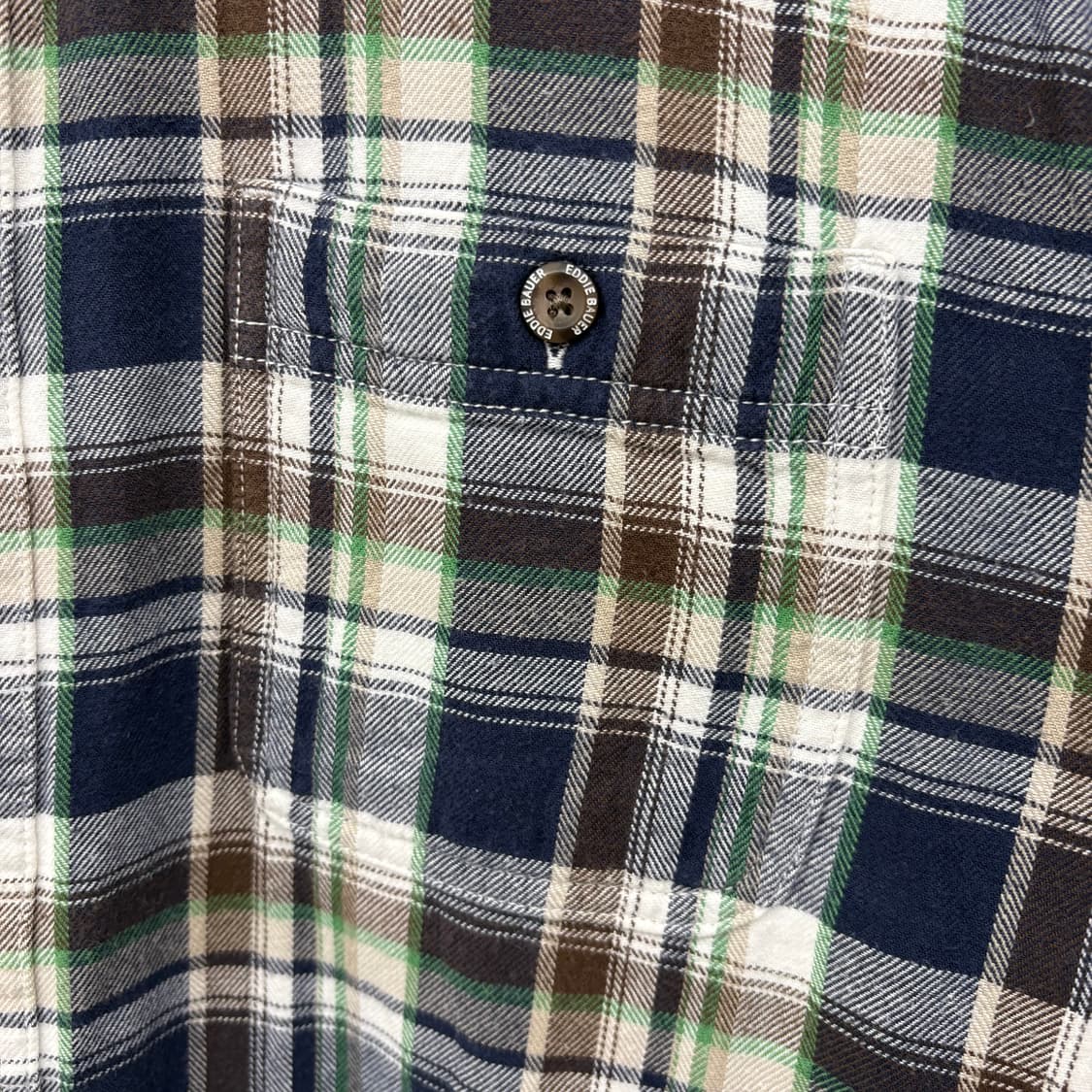 에디바우어 체크 셔츠 남방 남/S 상품이미지3