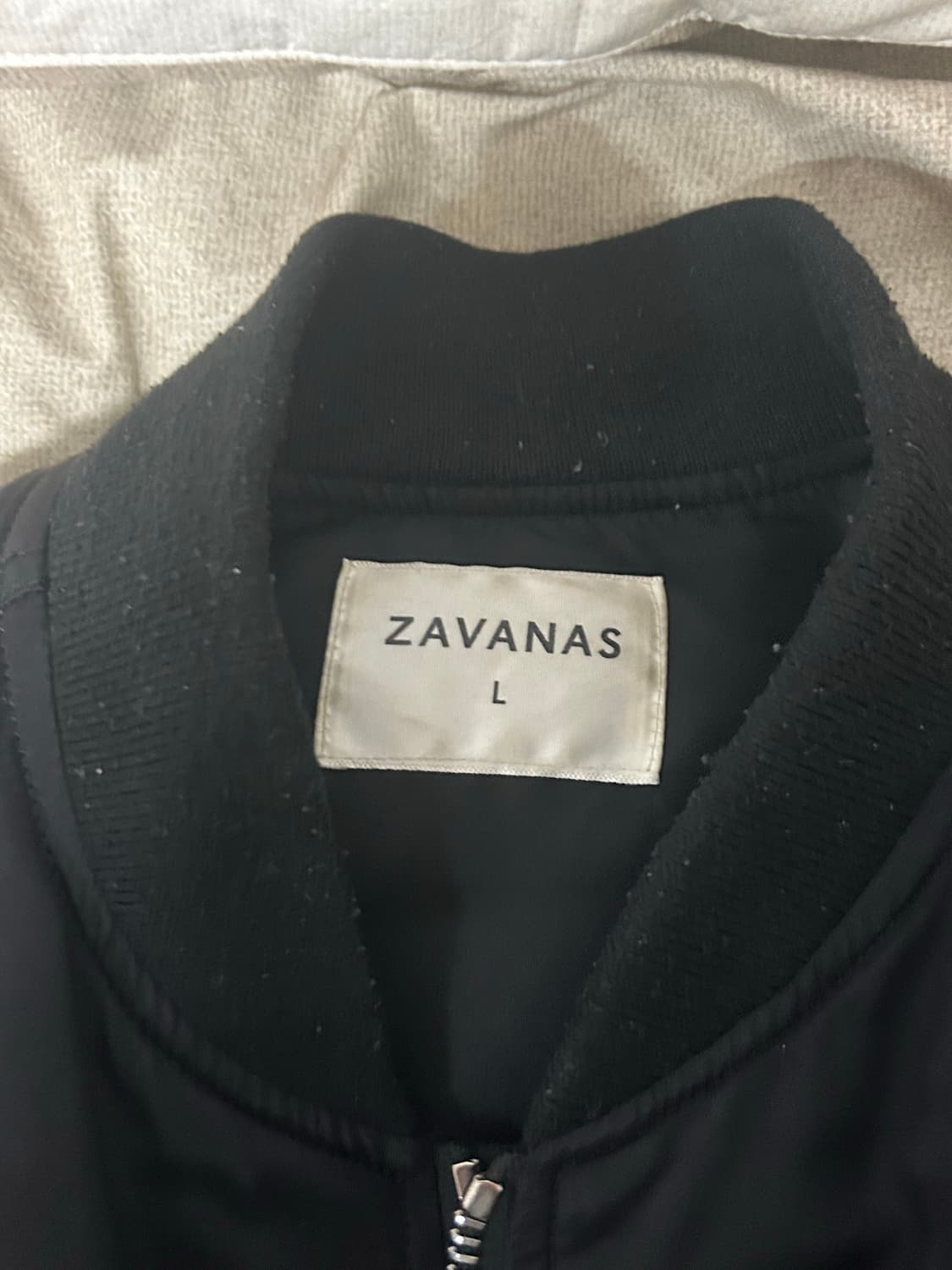 자바나스 블랙 항공점퍼 L 람포지퍼 상품이미지4