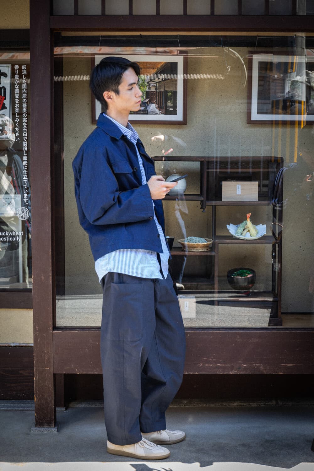 도큐먼트 코튼 팬츠(COTTON CARPENTERS PANTS_NAVY) 상품이미지4