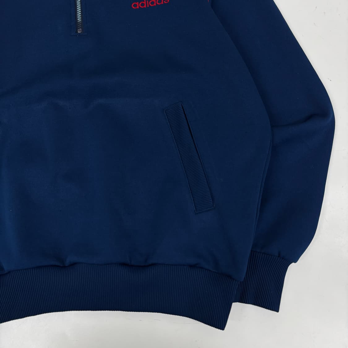 90s 아디다스 반집업 후드티 상품이미지6