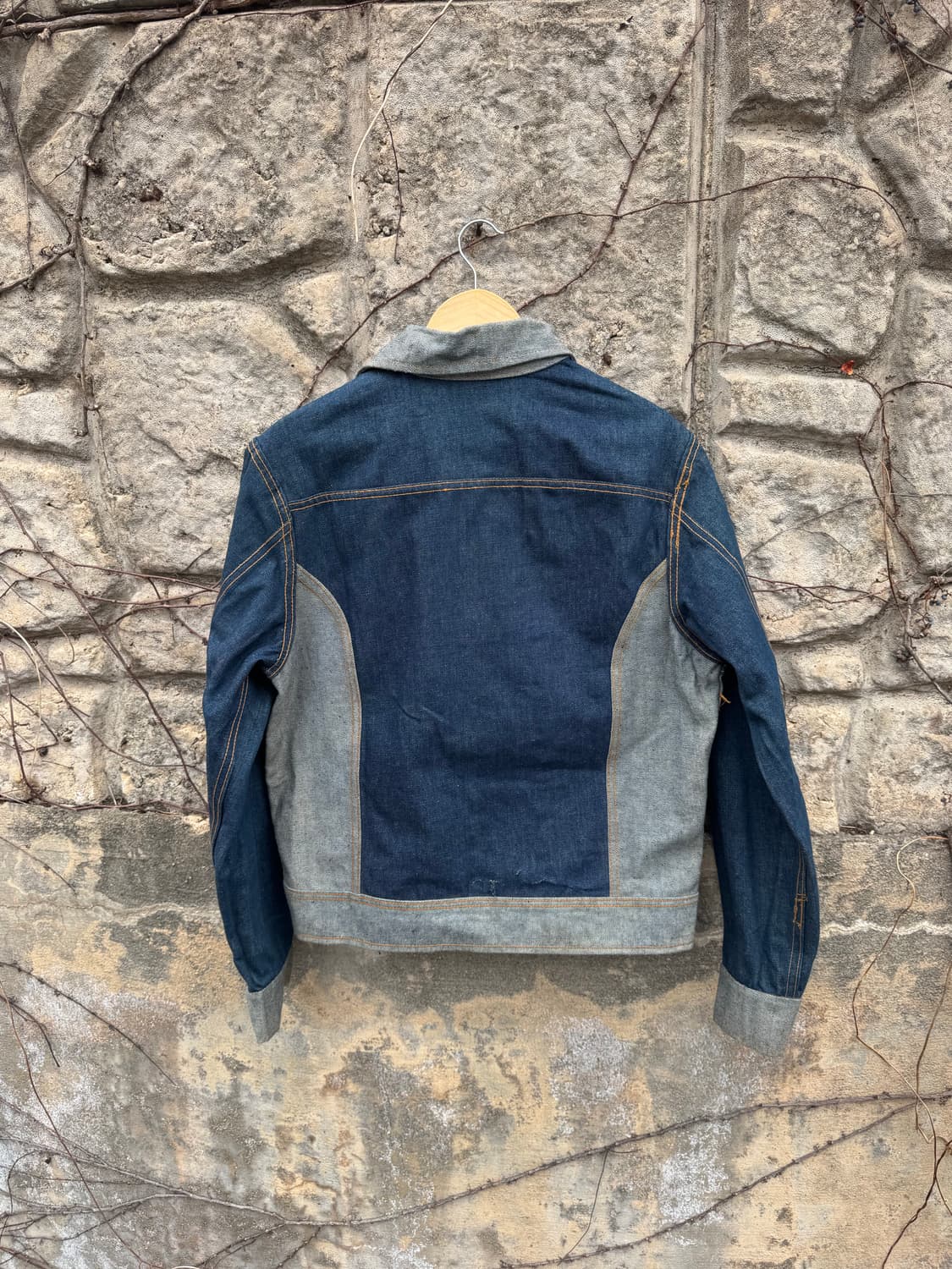 Rare!! 70s lee 빈티지 리버시블 팔콘지퍼 웨스턴 데님 자켓l 상품이미지3