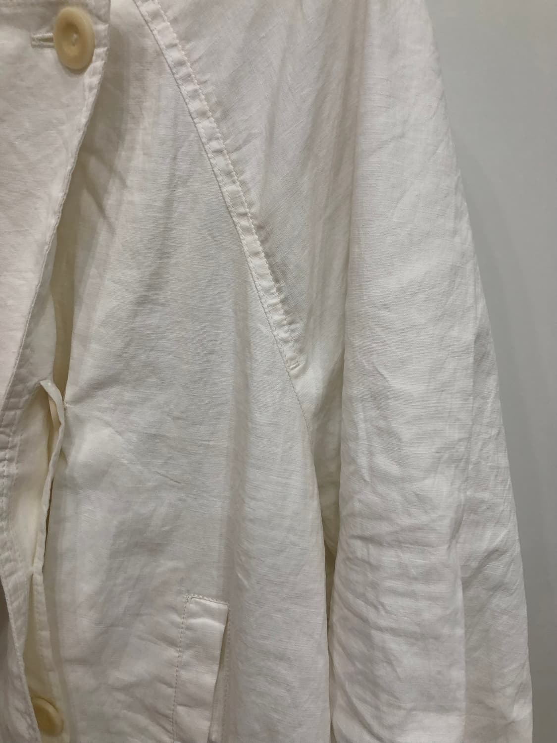 코스 화이트 린넨 자켓 상품이미지4