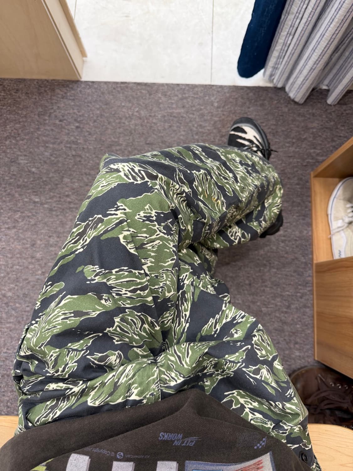 RAGE BLUE tiger camo pants 상품이미지1