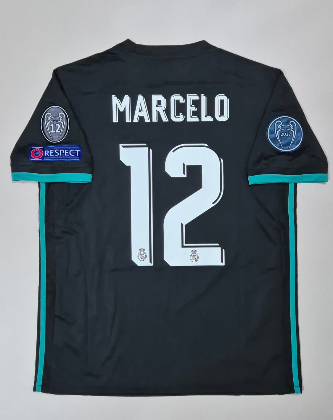 17-18 레알마드리드 마르셀루 어웨이 유니폼 M 상품이미지1