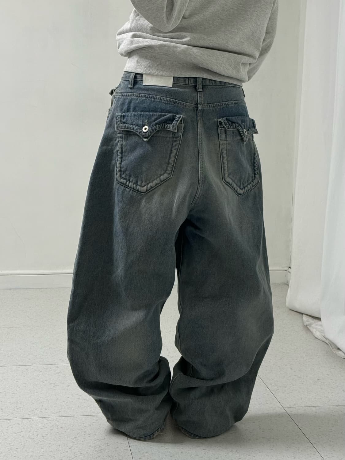 OOTJ 워시드 데님팬츠(카리나 팬츠) 상품이미지4