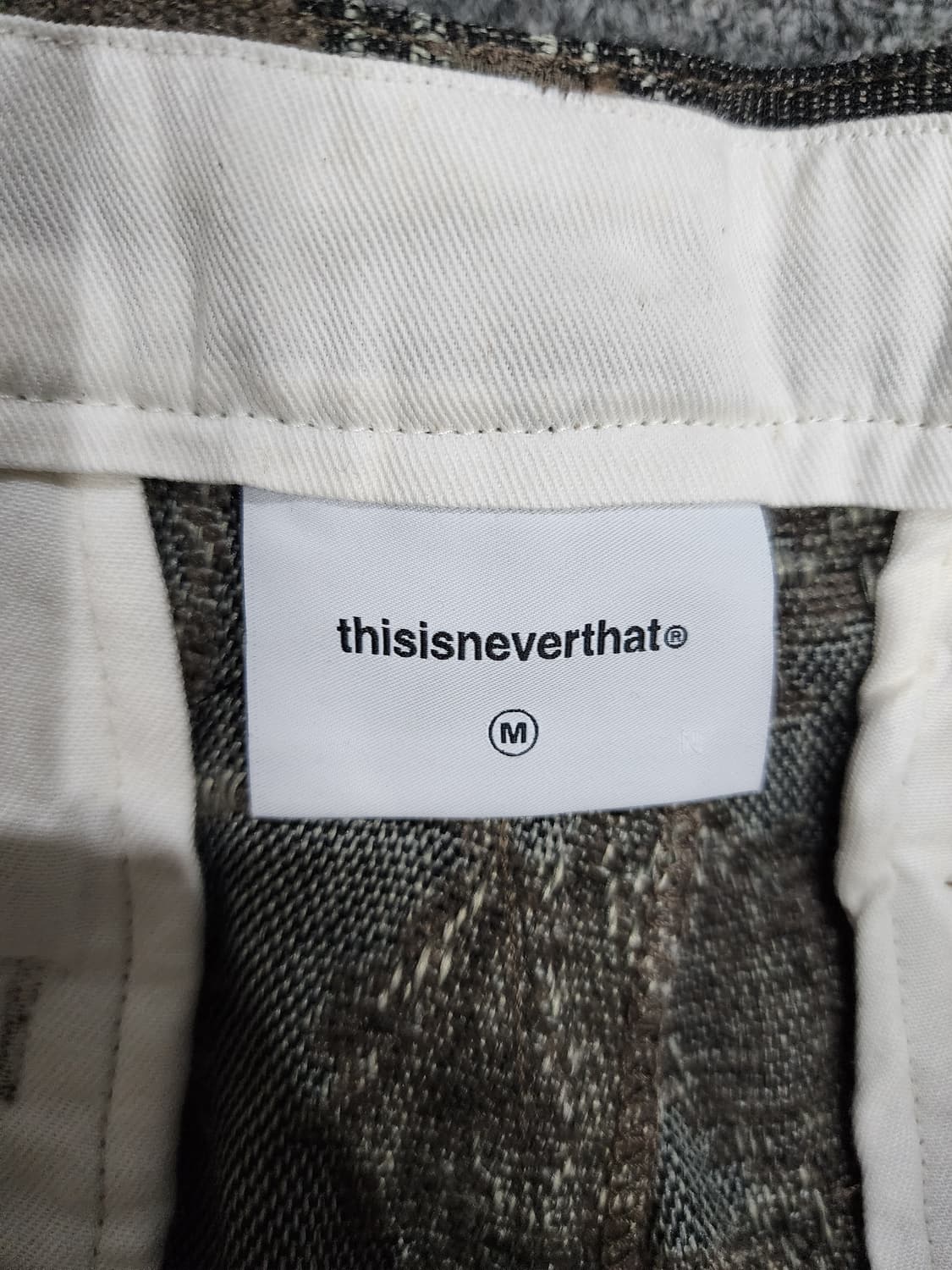 디스이즈네버댓 플로랄 패턴 워크 팬츠 M 상품이미지5