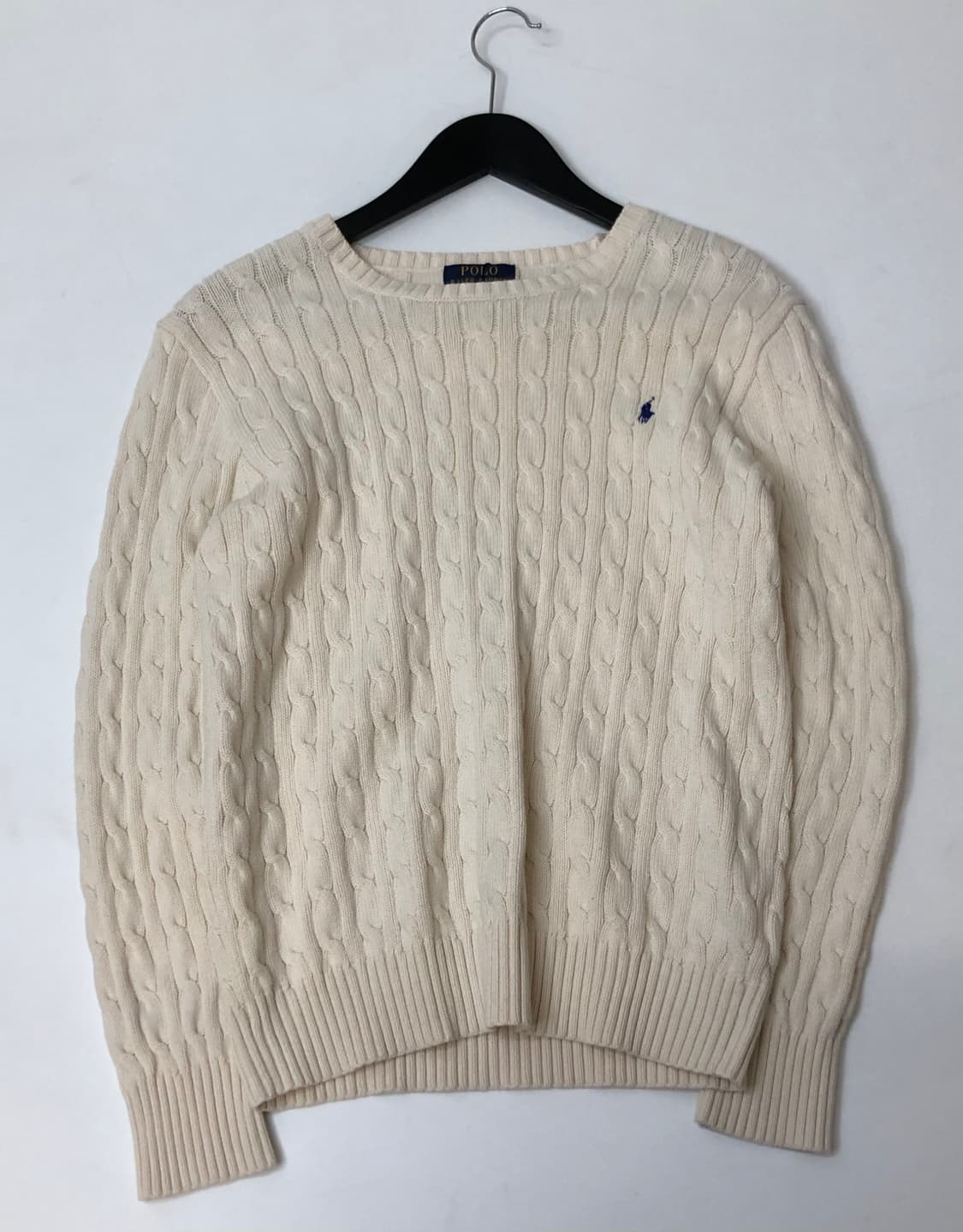 Polo 폴로 랄프로렌 아이보리 케이블 니트 상품이미지2