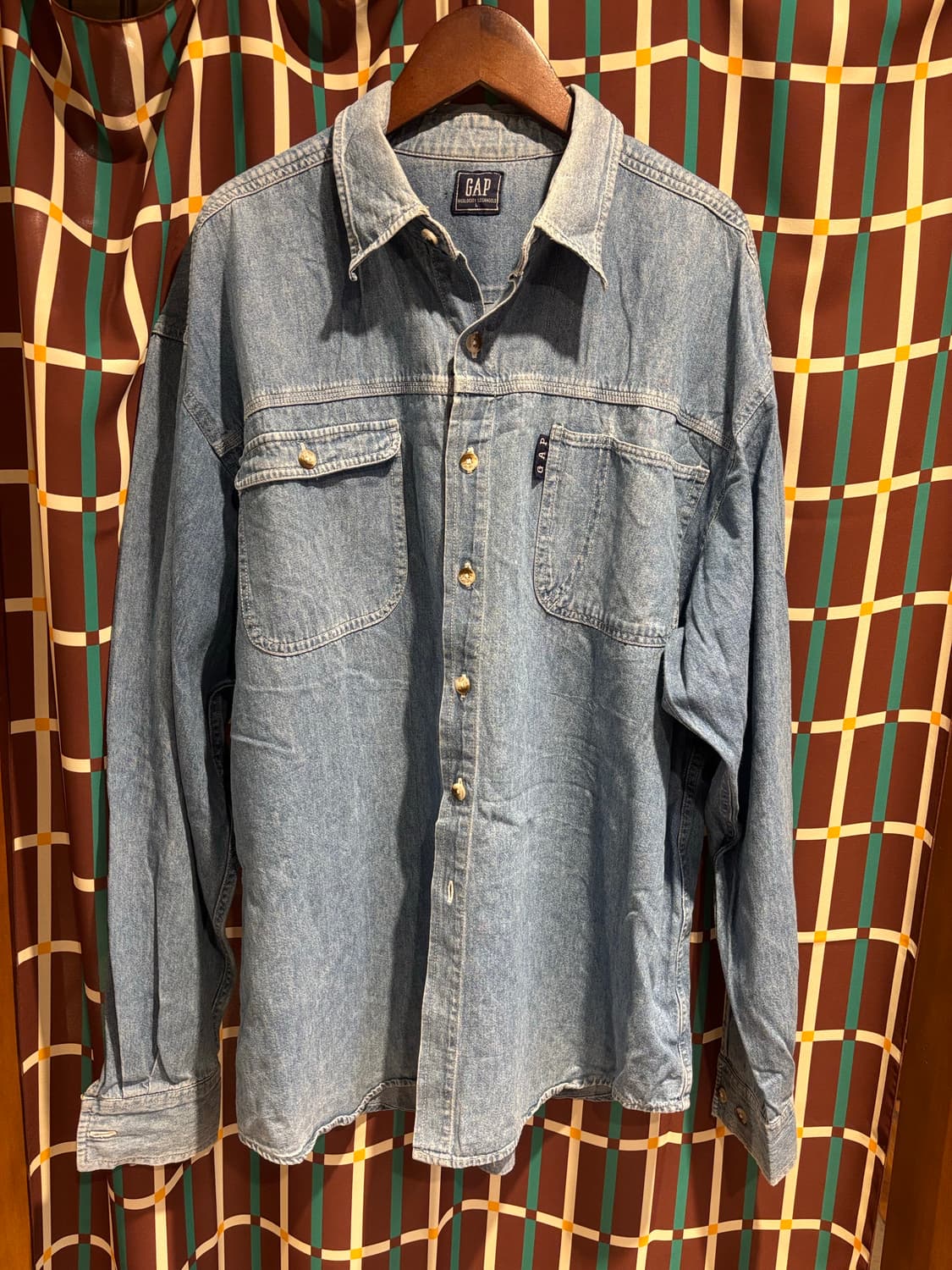 GAP 갭 데님 셔츠 상품이미지1