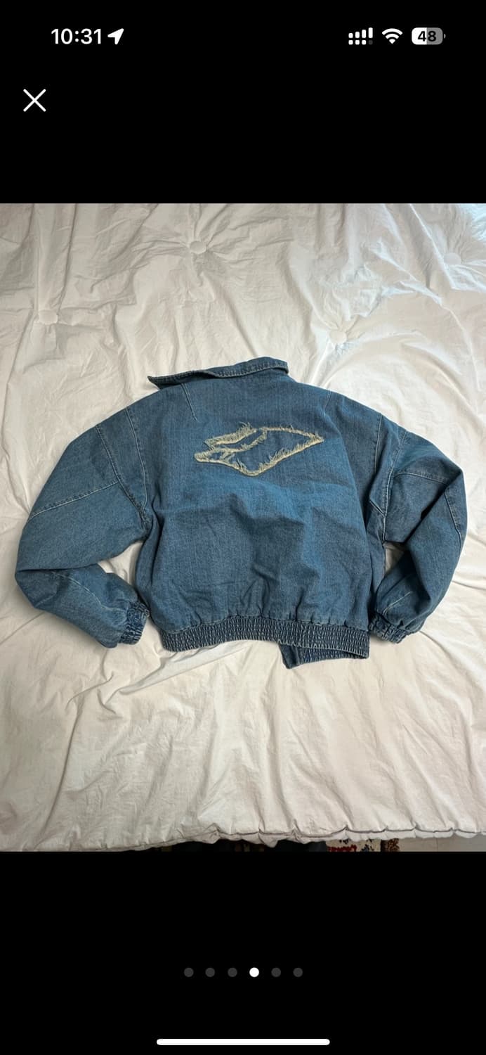 어나더유스 데님 봄버 2사이즈 디젤 상품이미지4