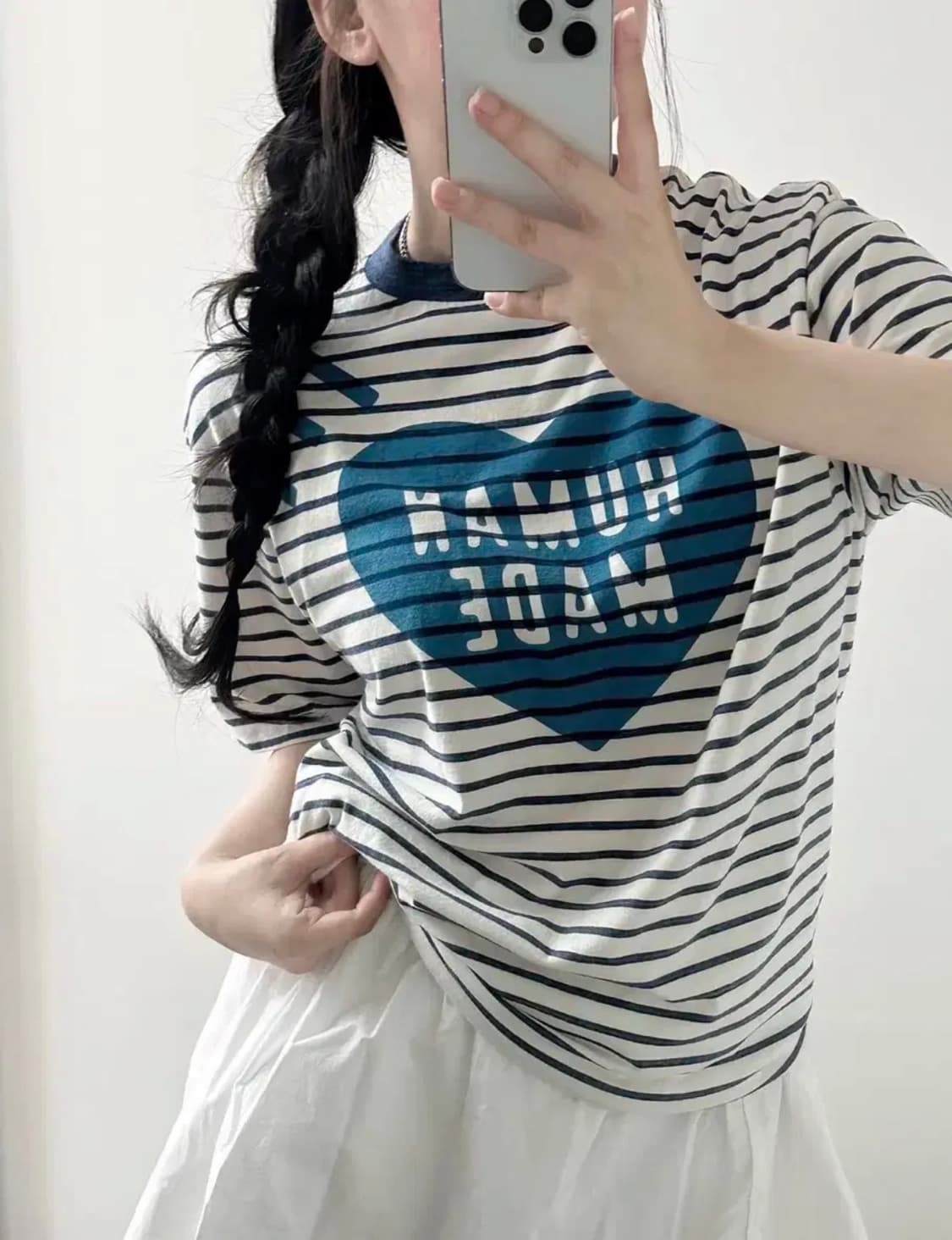 휴먼메이드 스트라이프 반팔 상품이미지2