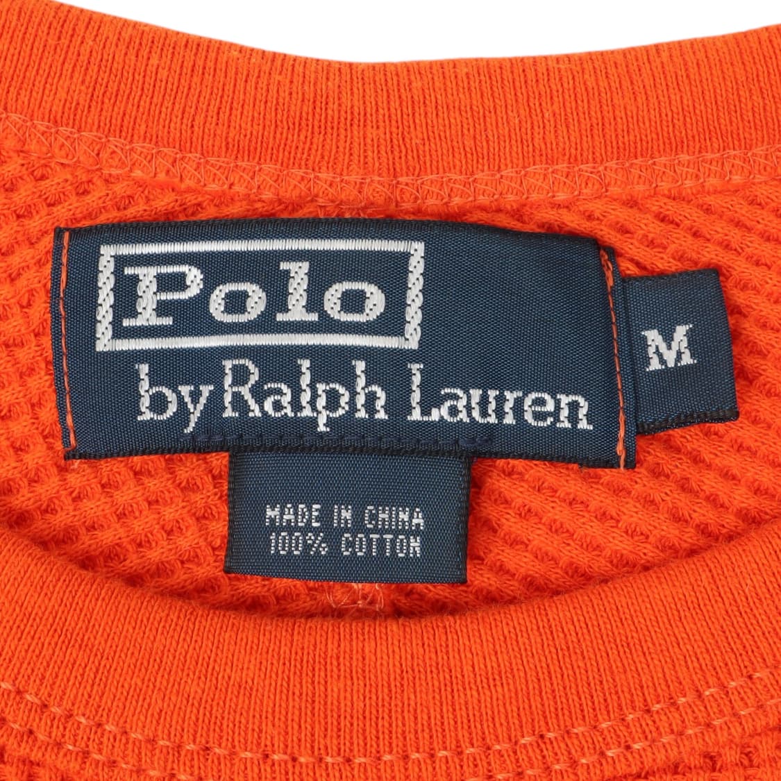 폴로 랄프로렌 ltd 오렌지 와플 롱슬리브 상품이미지8