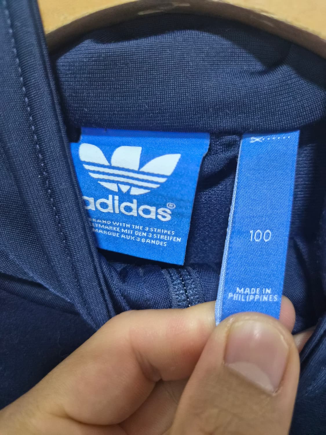 100) 아디다스 파이어버드 네이비 트랙탑 져지 팝니다 상품이미지3