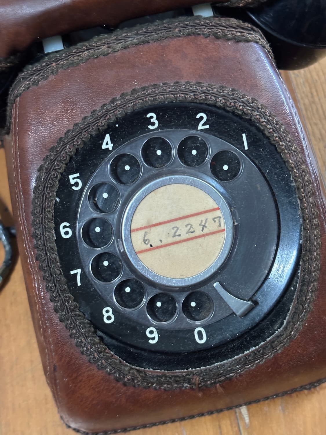 1970s vintage rotary dial telephone 상품이미지2