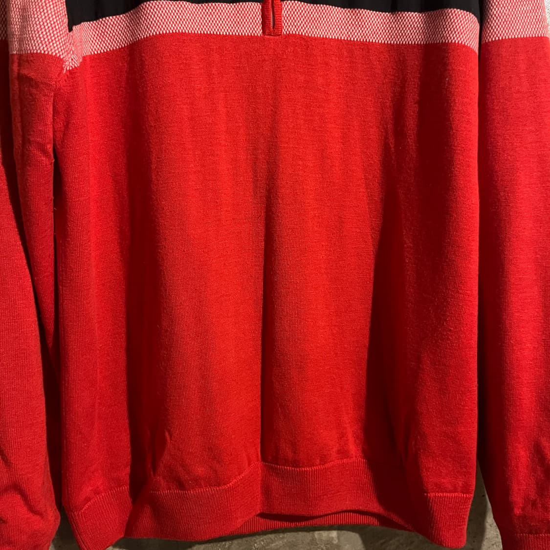 풋조이 FJ 반집업 니트 상품이미지3