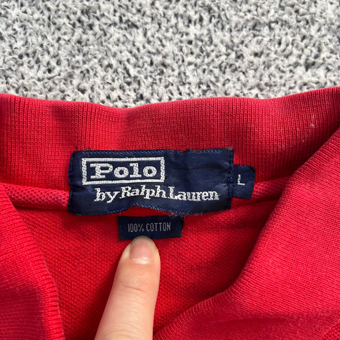 L; 폴로랄프로렌 반팔 카라 티셔츠 0313M 상품이미지2