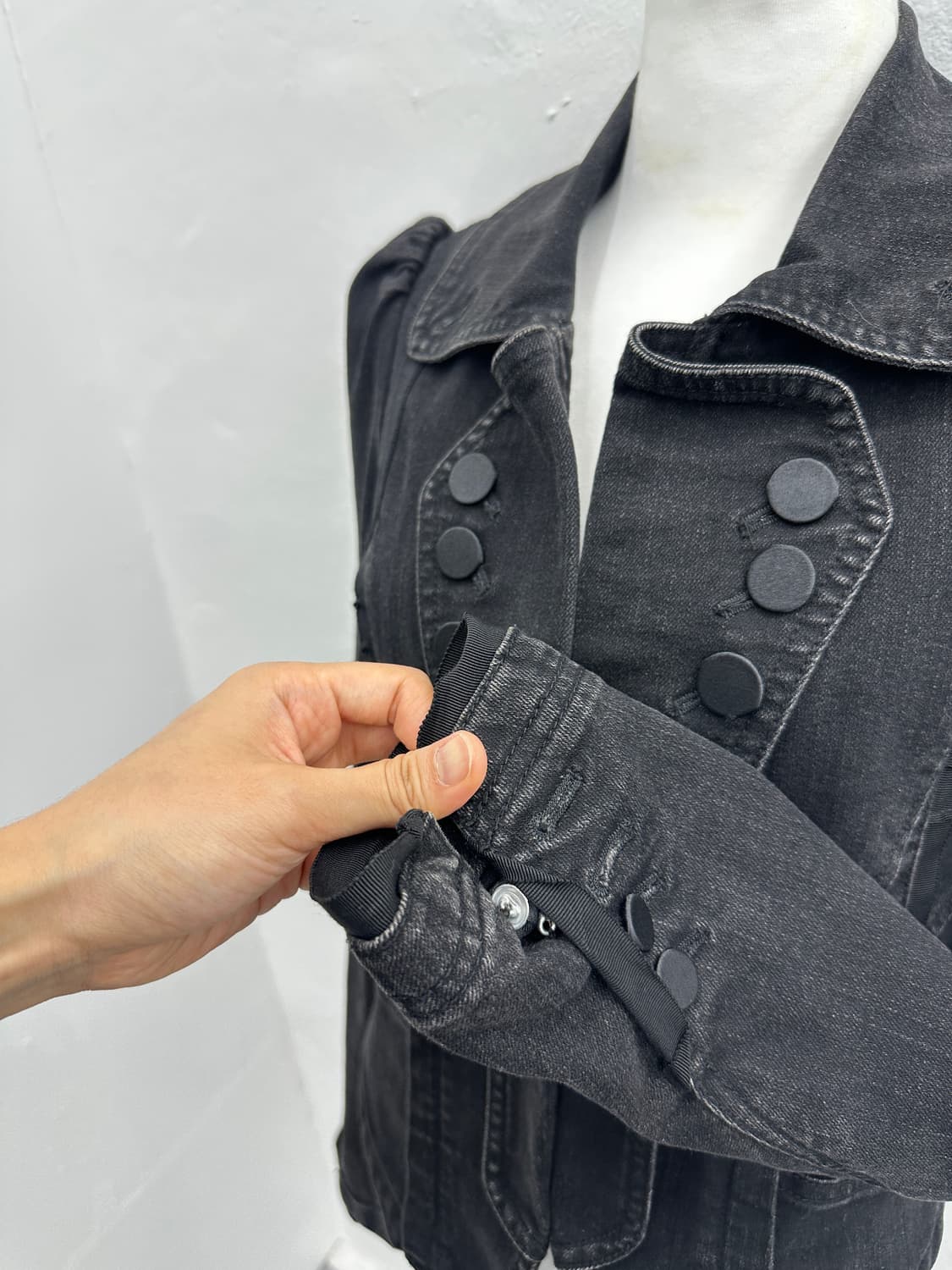 Vintage Dark denim button jacket  상품이미지10