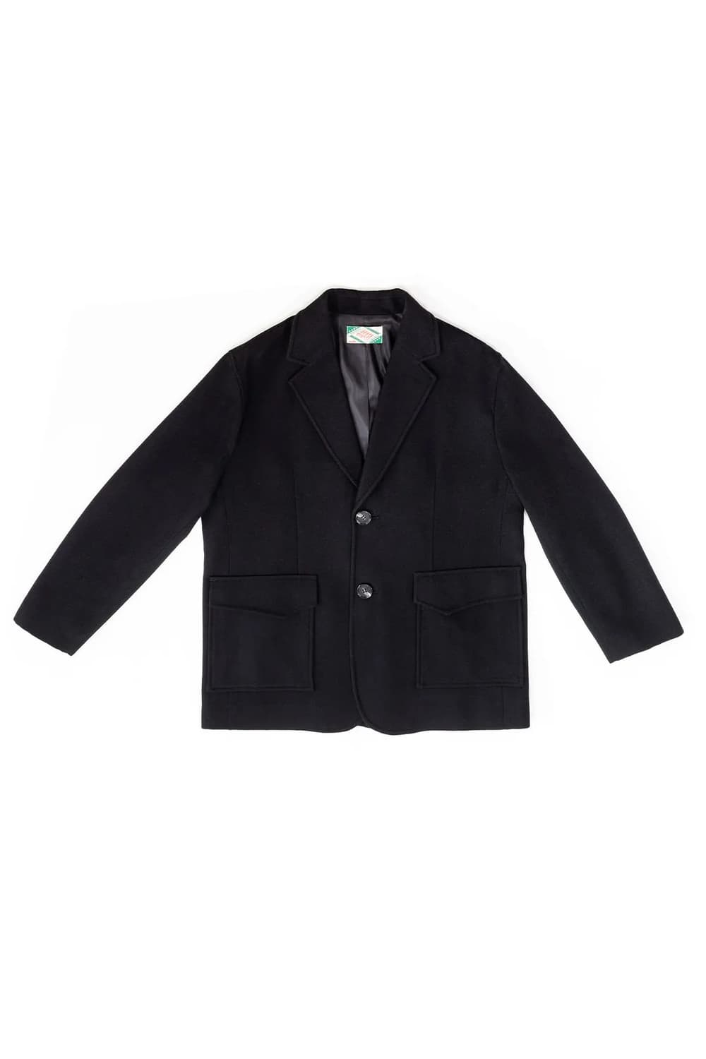 이외들 블랙 울 재킷 1 size 상품이미지4