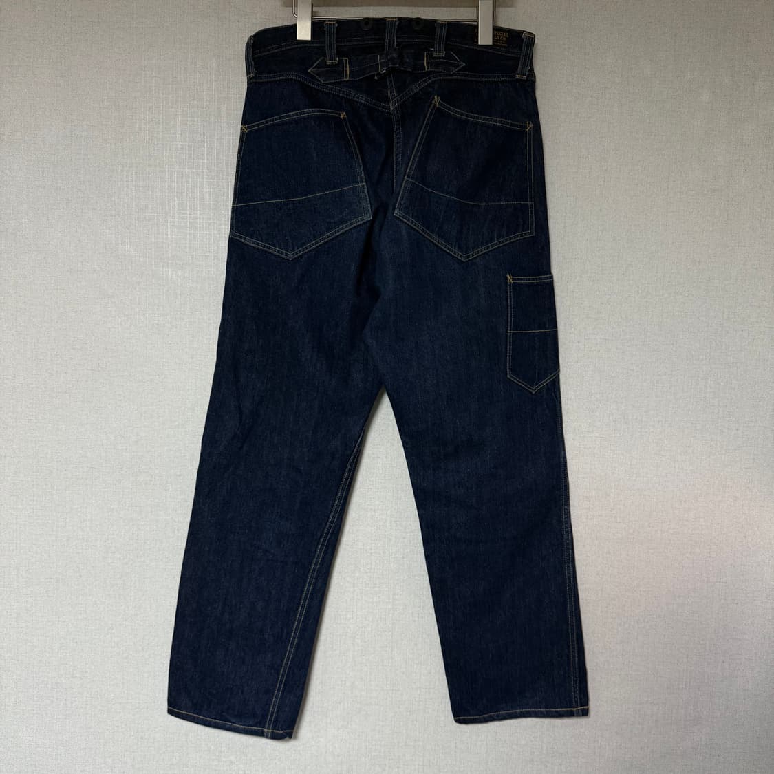 [32]프리휠러스 "BAKE HEAD" 14oz 인디고 데님 팬츠 상품이미지7