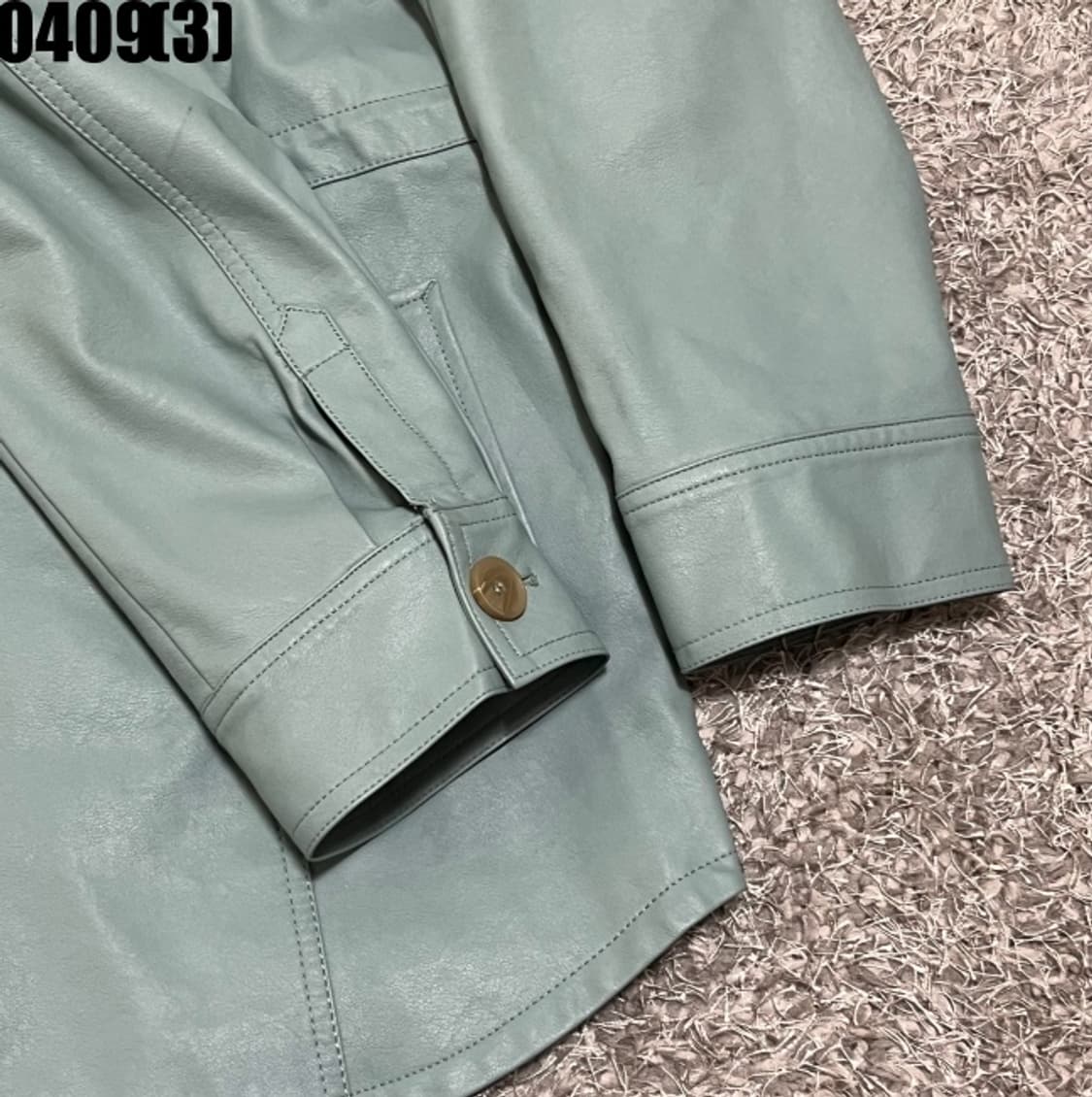 송지오 가죽 자켓 상품이미지4