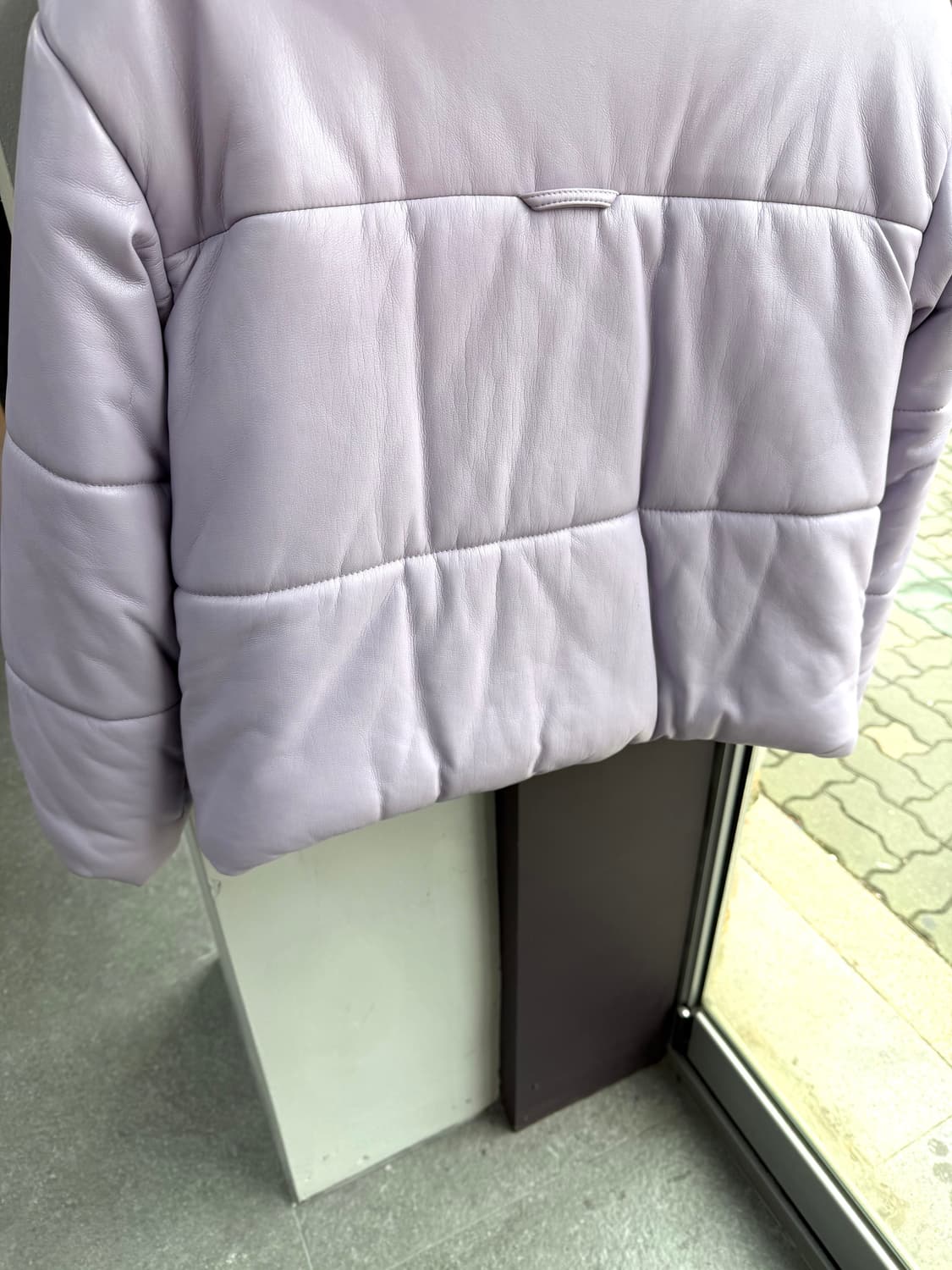 S/ 나누슈카 에코레더 하이드 패딩 점퍼 상품이미지8