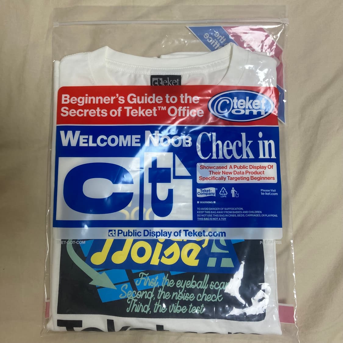 테켓 티셔츠 S 상품이미지3