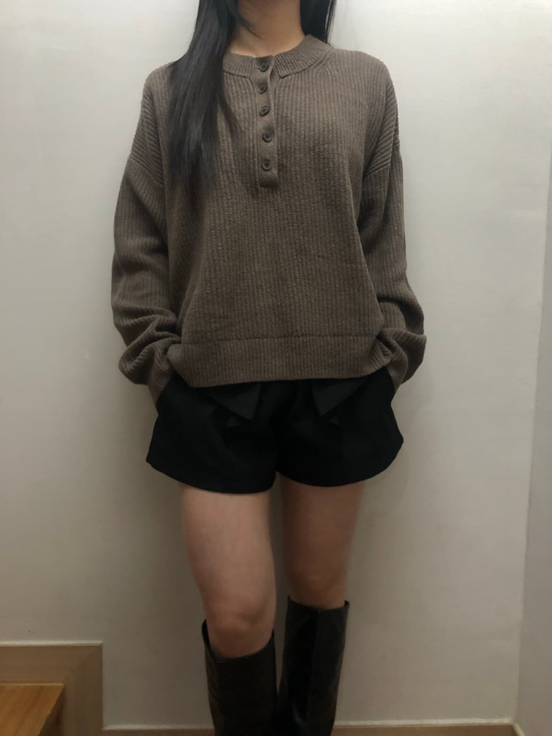 빈티지 갭 브라운 니트 상품이미지5