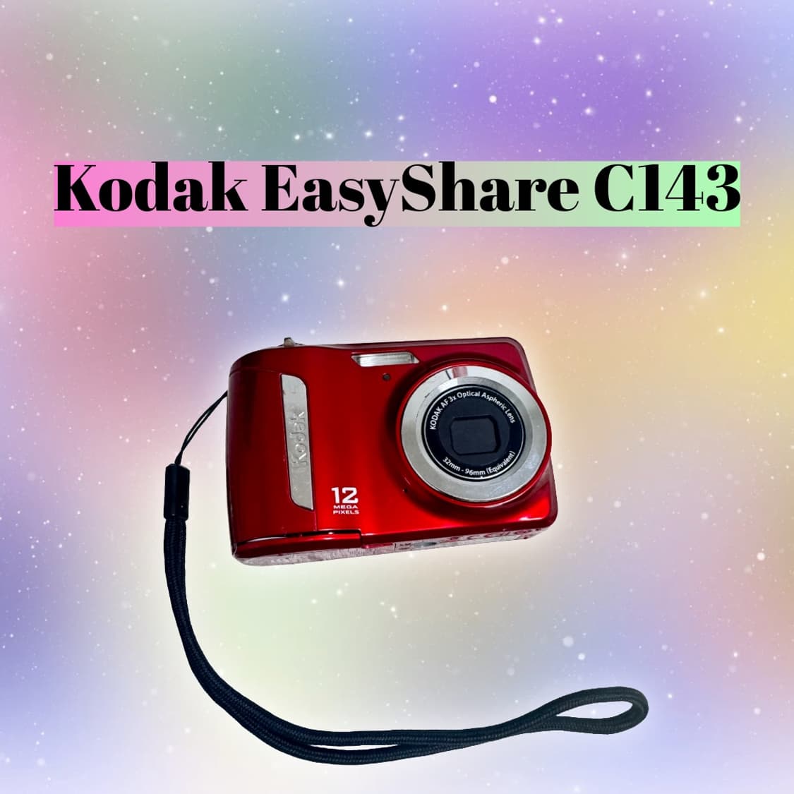 키키디카⭐️) 코닥 이지쉐어 c143 레드 상품이미지1