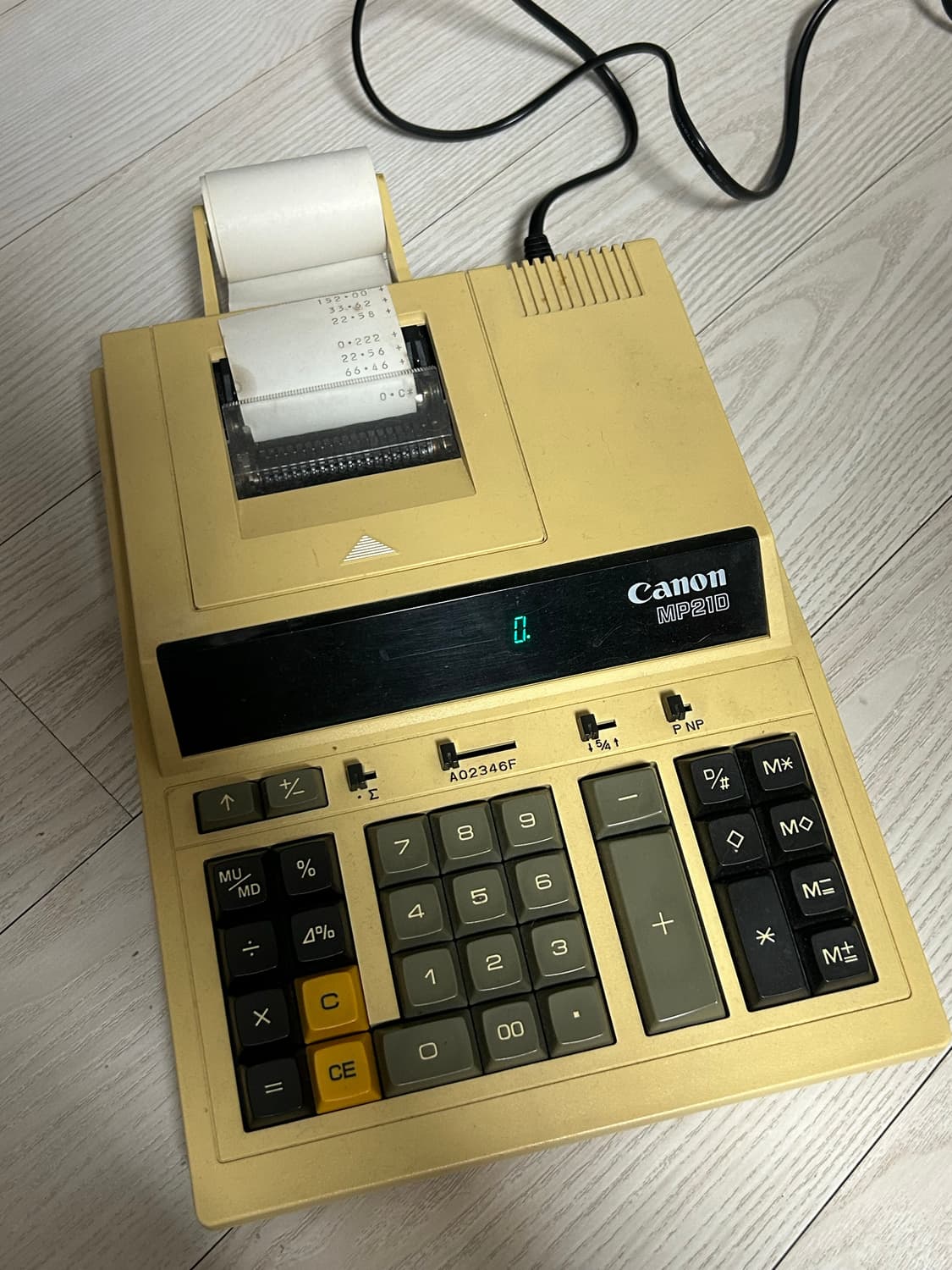 캐논 MP21D 빈티지 계산기 상품이미지1