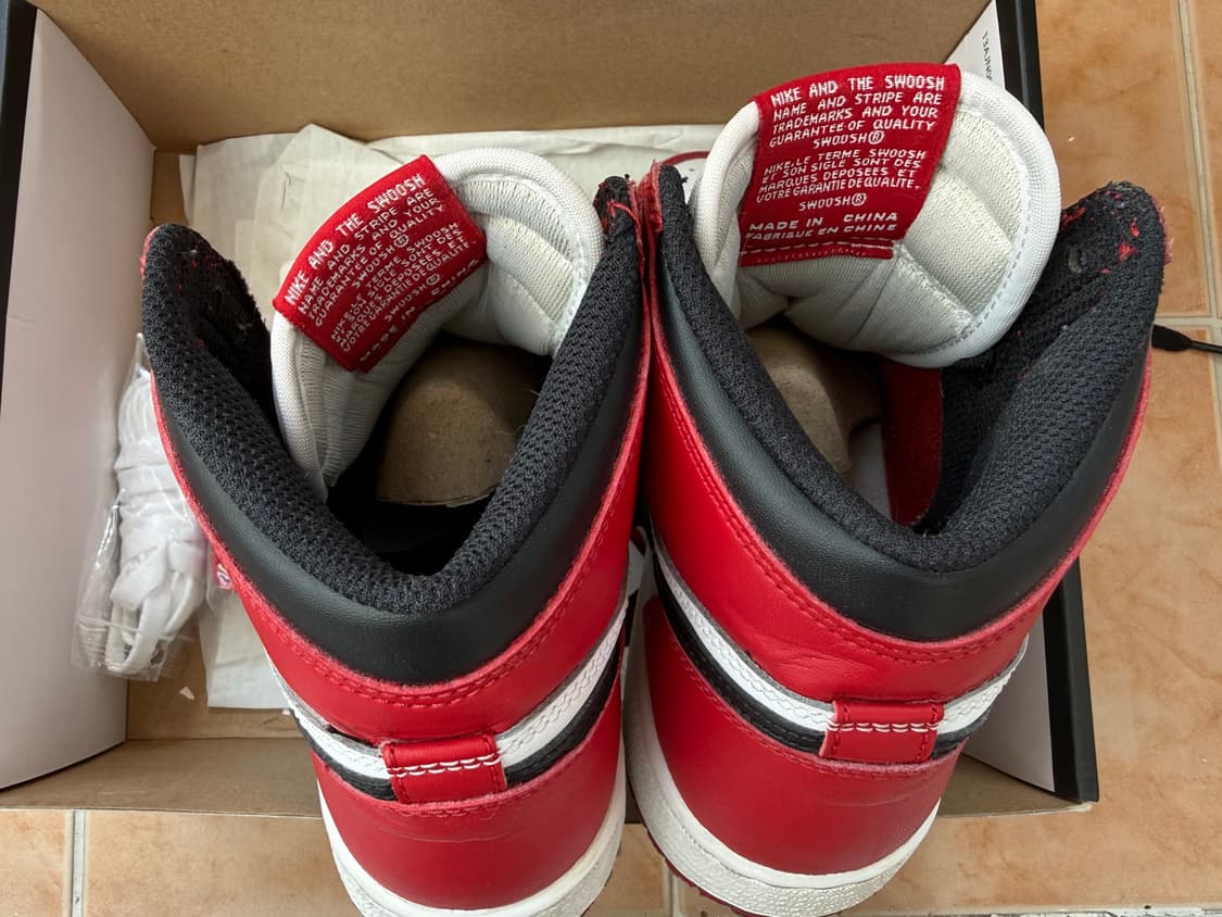 나이키 에어 조던 1 시카고 OG 2015 BG 225 상품이미지5