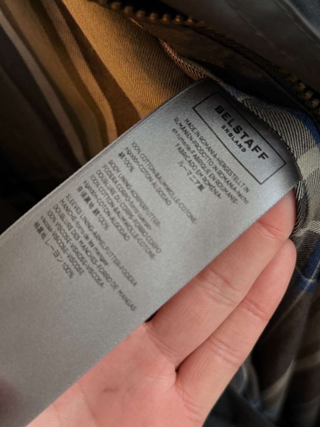 벨스타프 트라이얼마스터 왁스 자켓  상품이미지10