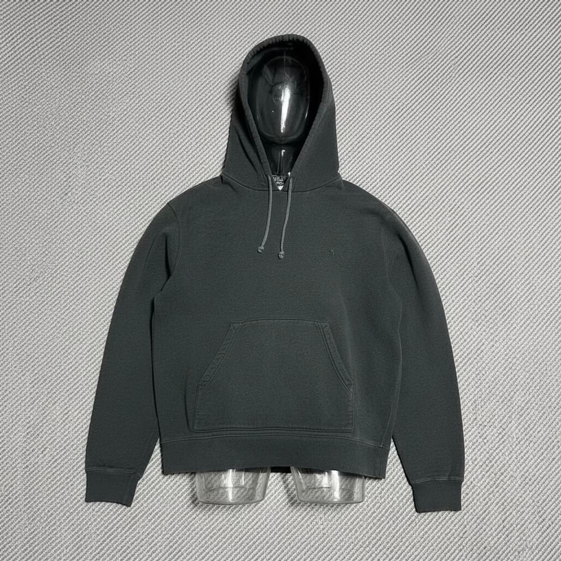 [M] Polo 폴로 랄프로렌 챠콜 면 베이직 후드티 상품이미지1