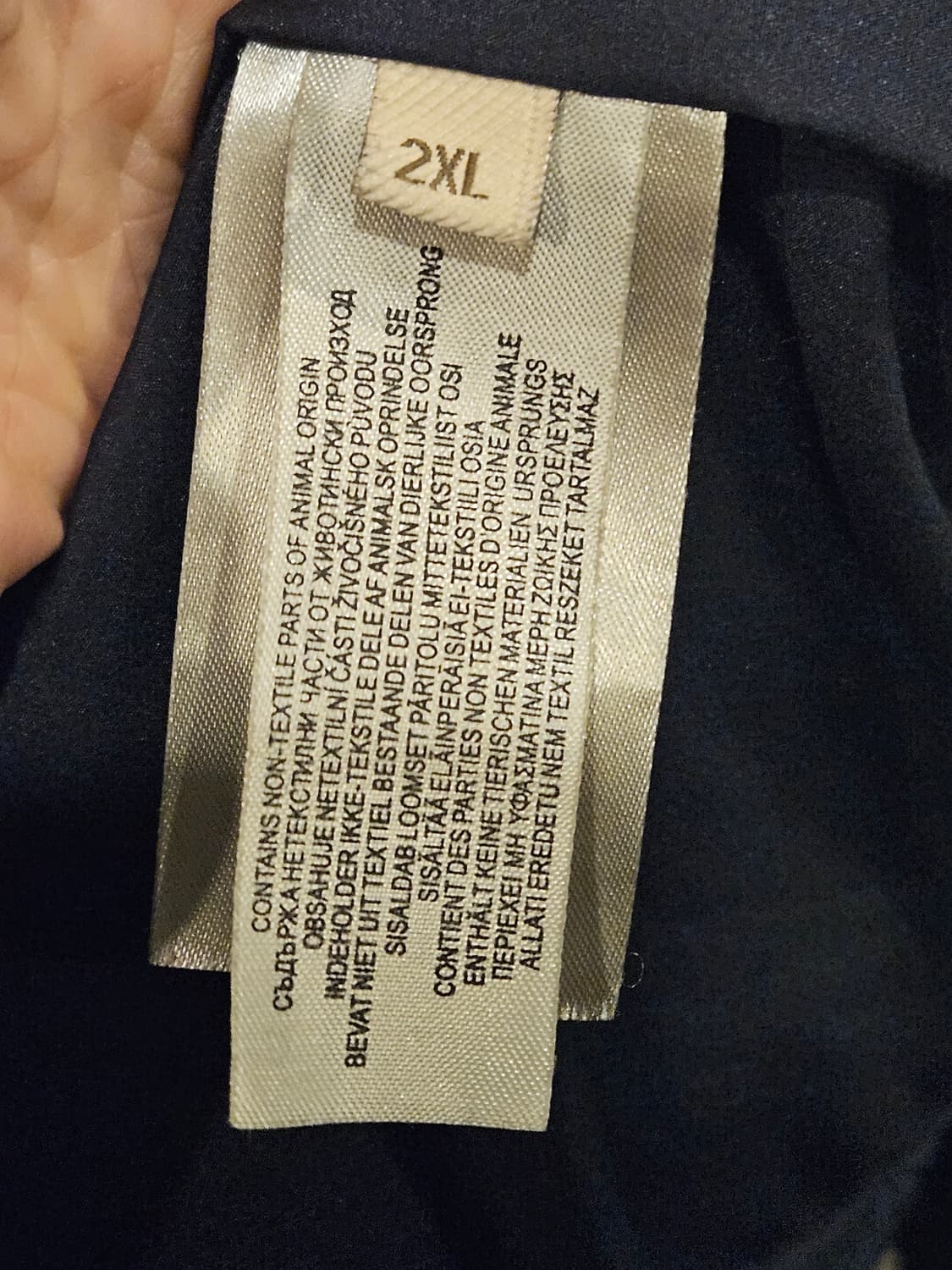 버버리 남성 블랙 패딩 2XL 상품이미지8