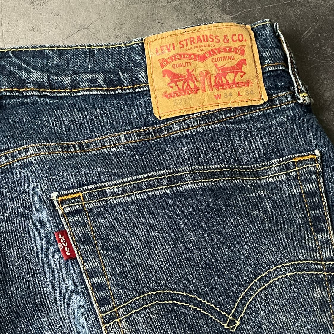 LEVI'S 리바이스527 빈티지 부츠컷핏 데님 팬츠 A00662 상품이미지7