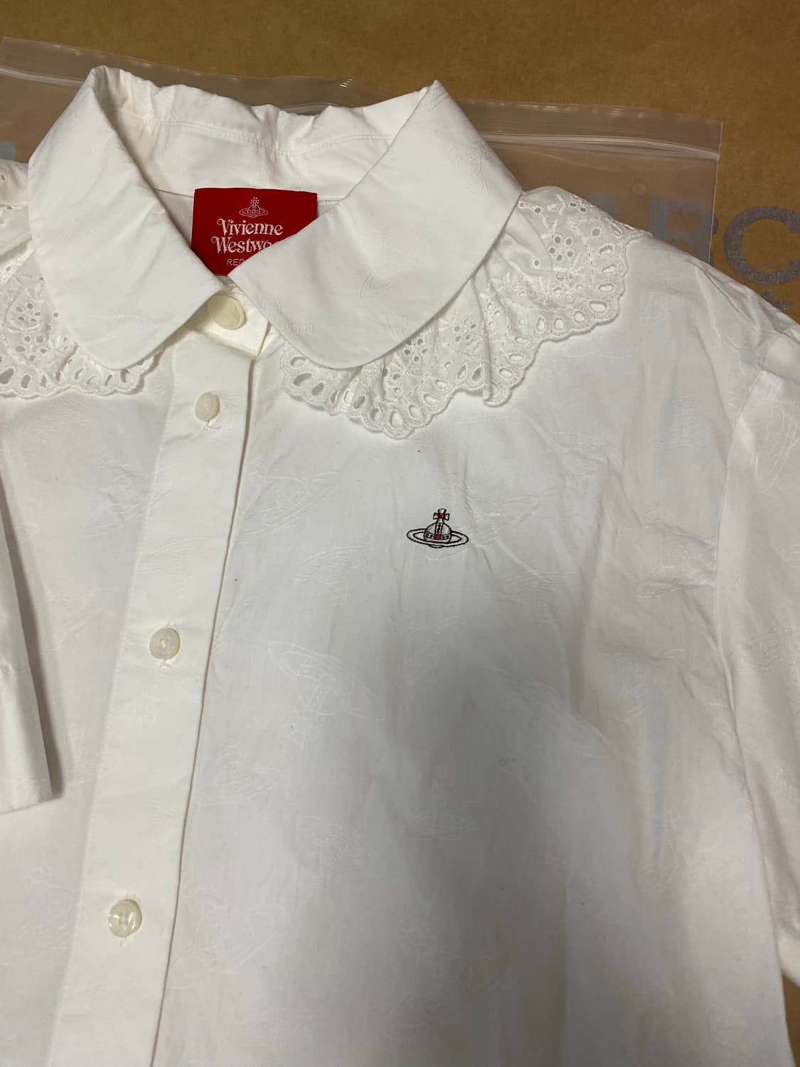 비비안웨스트우드 블라우스 (레드라벨) 상품이미지2