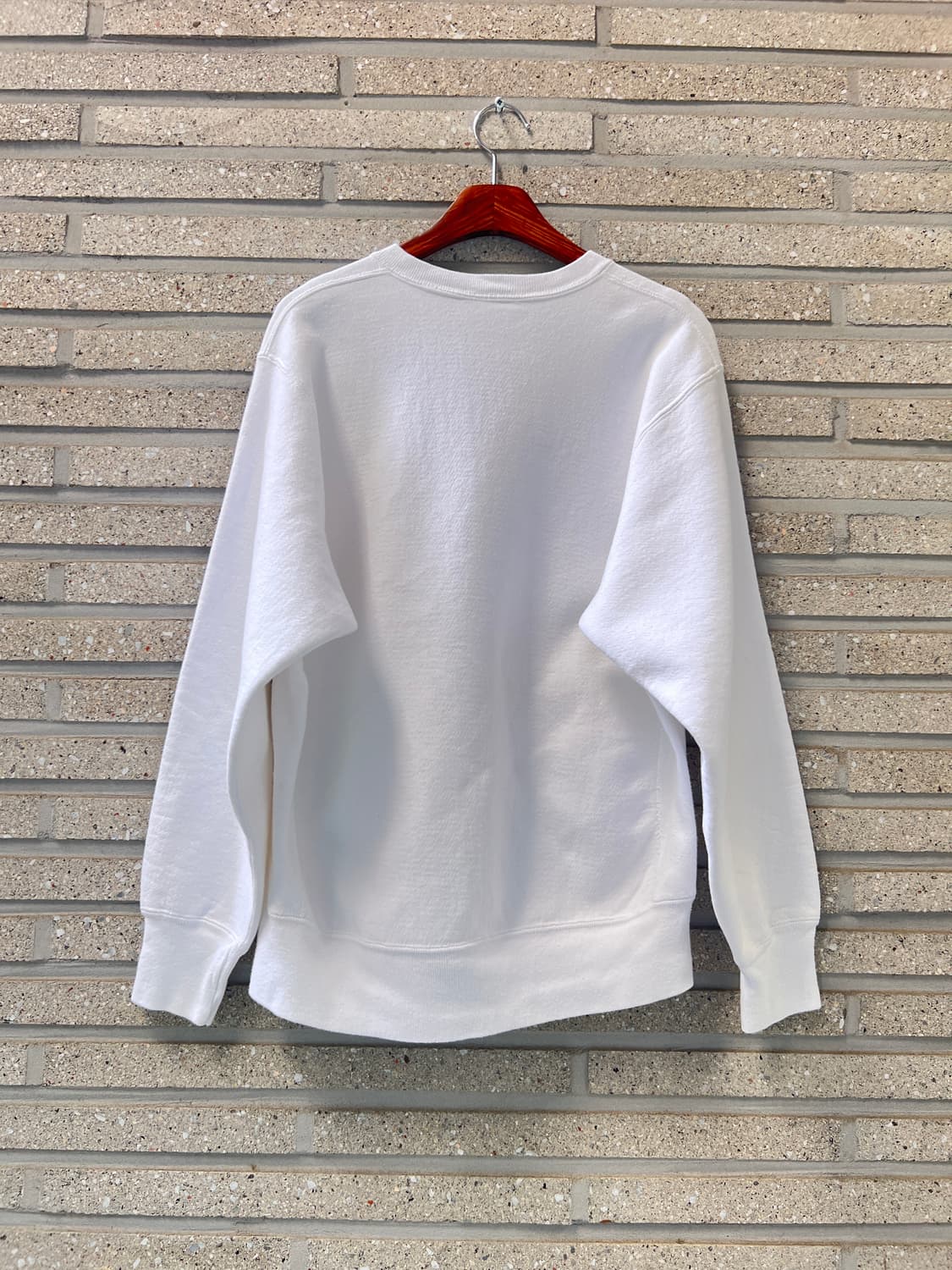 [L]90's Lee 리 USA Made 화이트 헤비 웨이트 스웻셔츠 상품이미지5