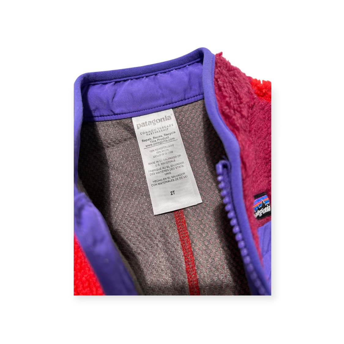 파타고니아 키즈 레트로x 베스트(2t/90) 상품이미지3