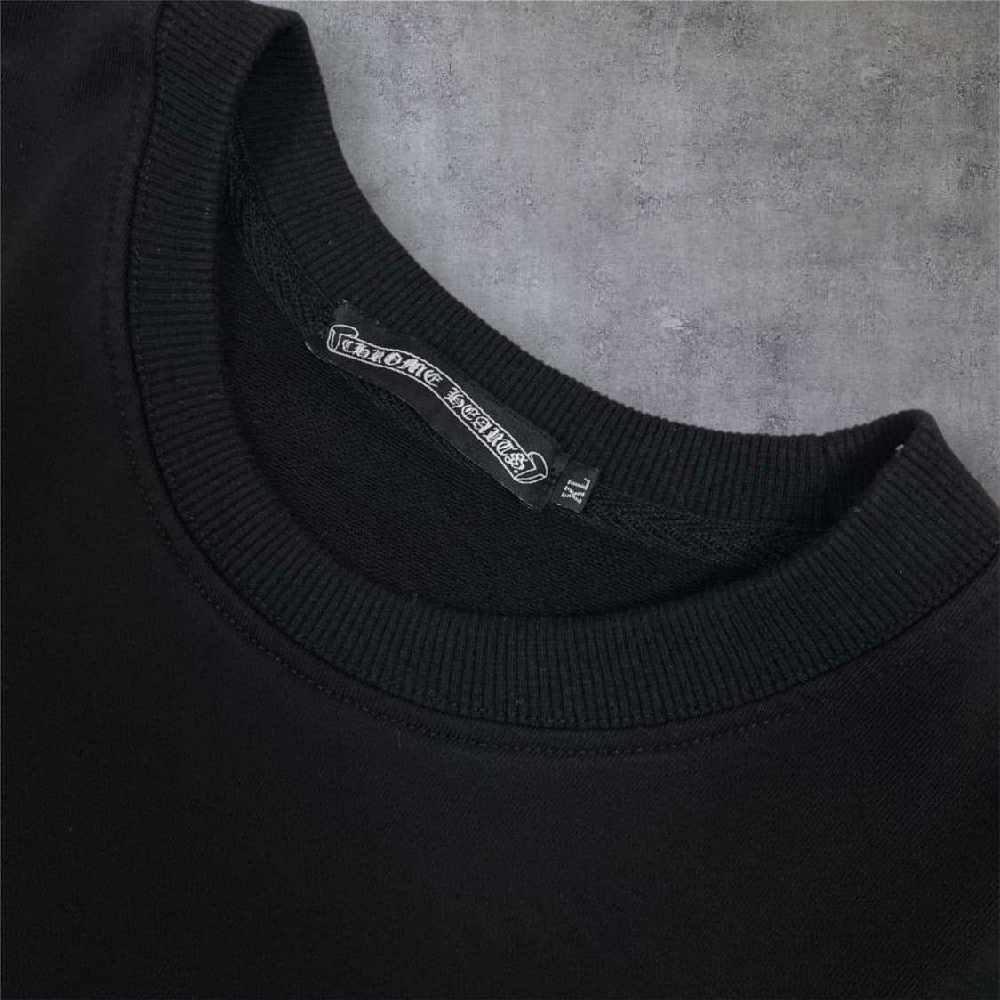 크롬하츠 레플리카 블랙 크로스 패치 맨투맨 XL 상품이미지3