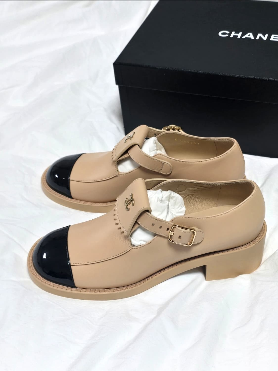 [EU39] 샤넬 마크다운 버클 메리제인 로퍼 새제품 상품이미지5