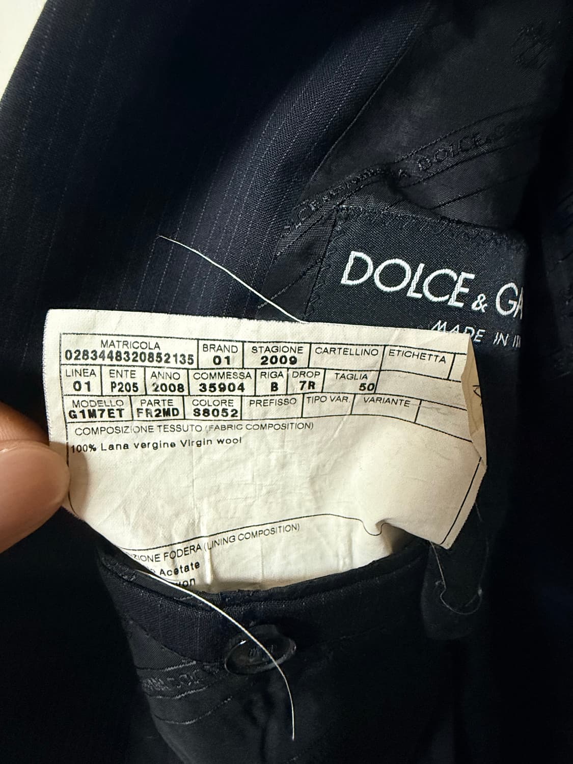 (50) 돌체앤가바나 블레이저 자켓 상품이미지4