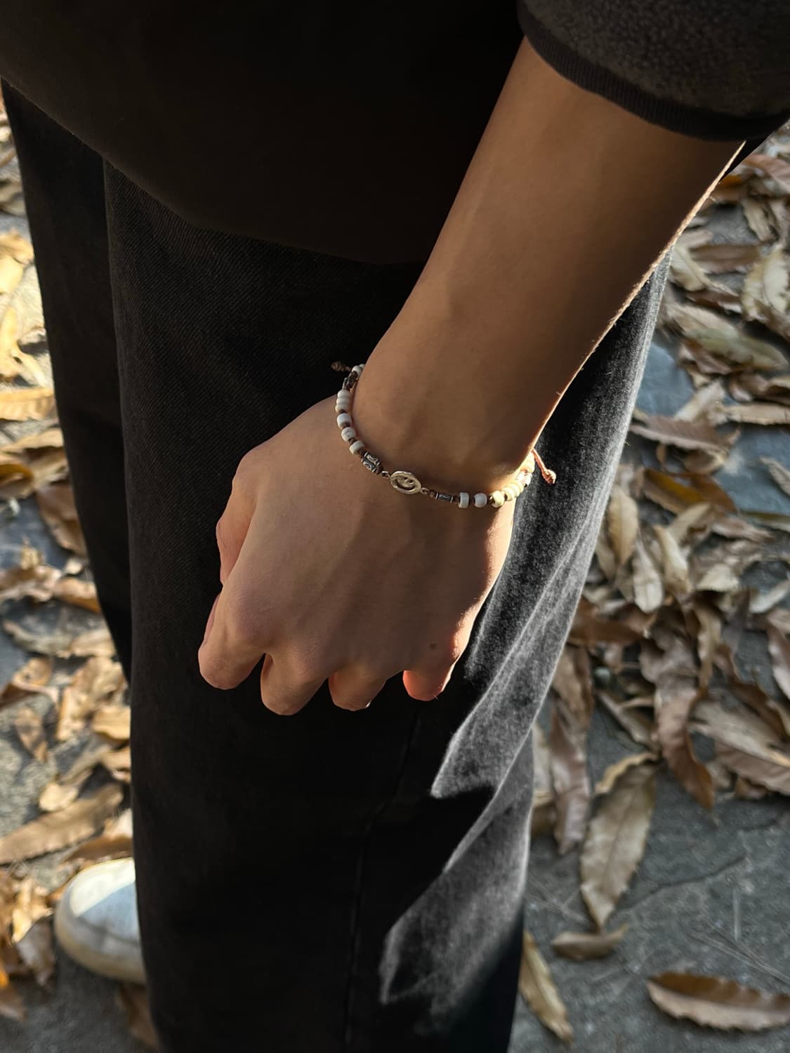 스마일 실버 팔찌 상품이미지2