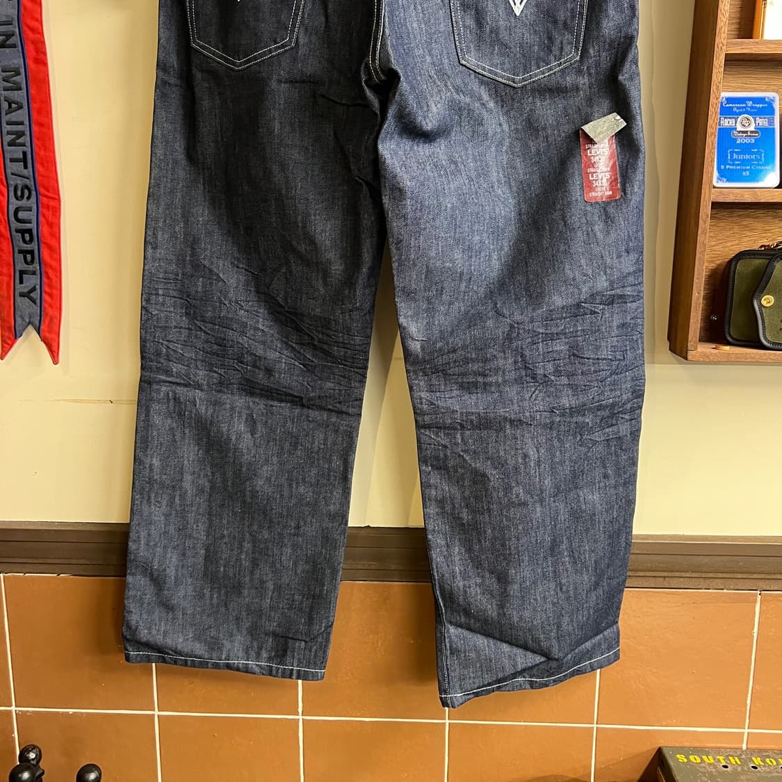 00's 리바이스 569 생지 34x30 Size Mexico 데드스탁 상품이미지7