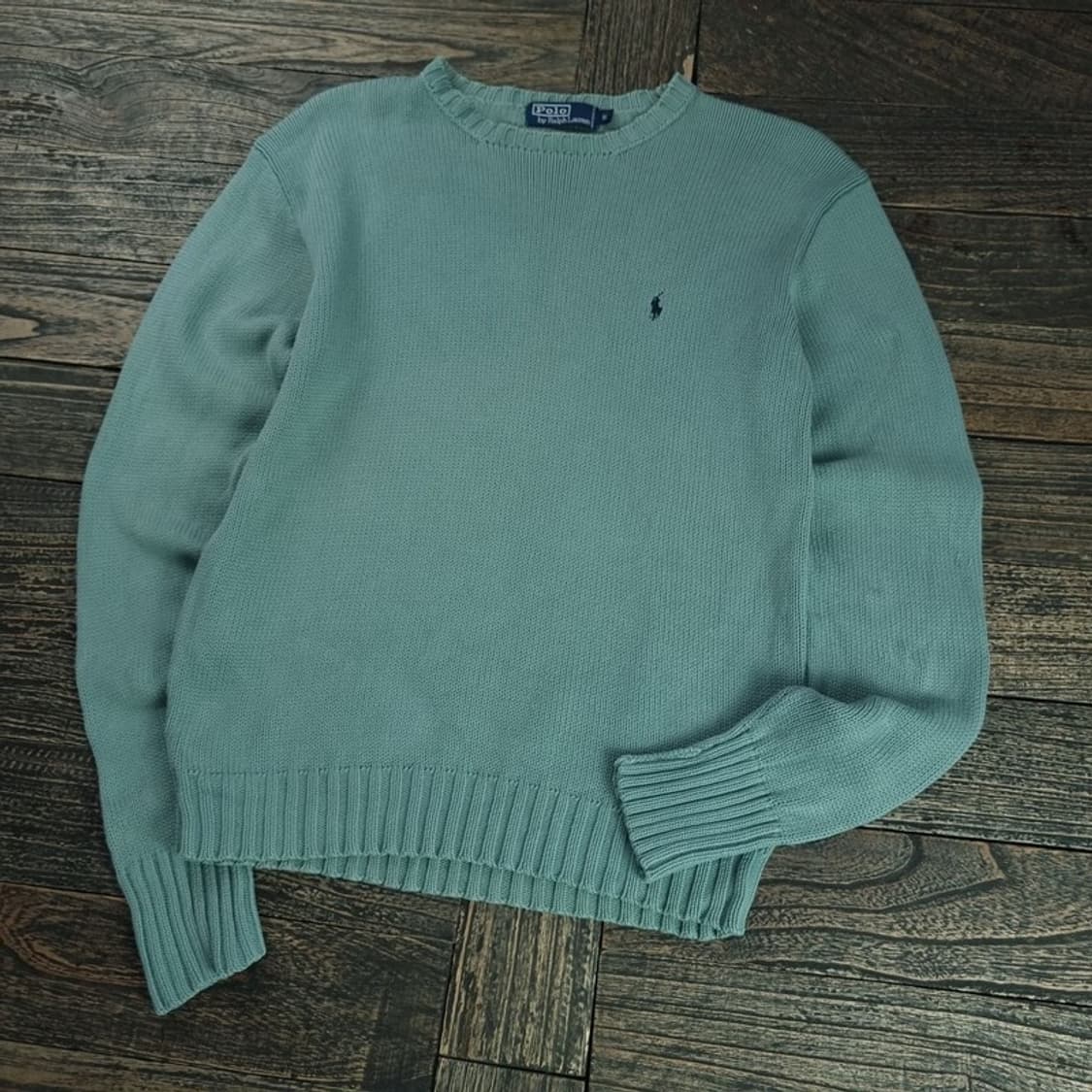 [폴로 랄프로렌] 포니 로고 자수 코튼 니트 M18844 상품이미지1