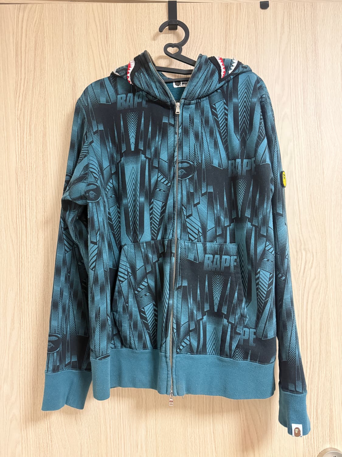 베이프 후드집업 M사이즈 상품이미지2