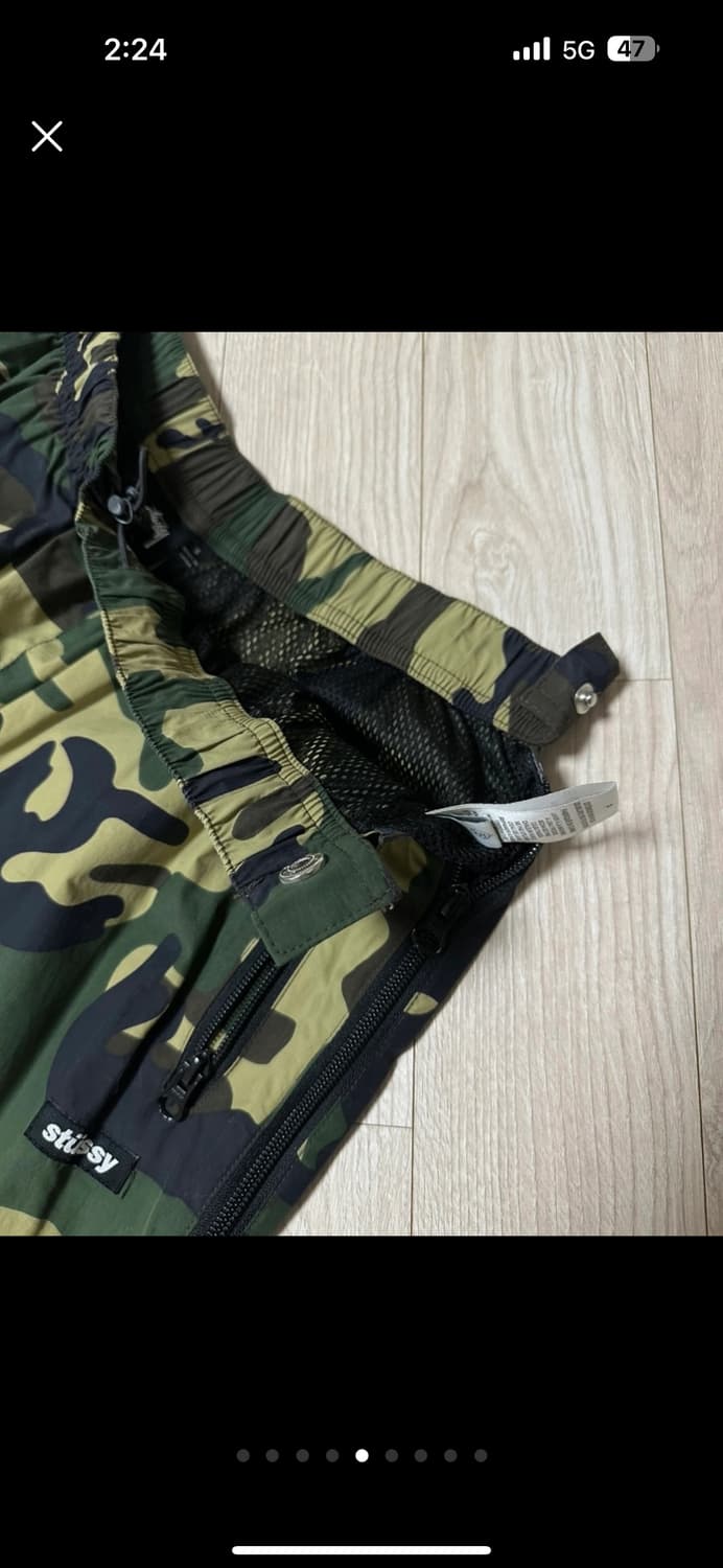 스투시 카모 스웻팬츠 (S/상태굿) 상품이미지5