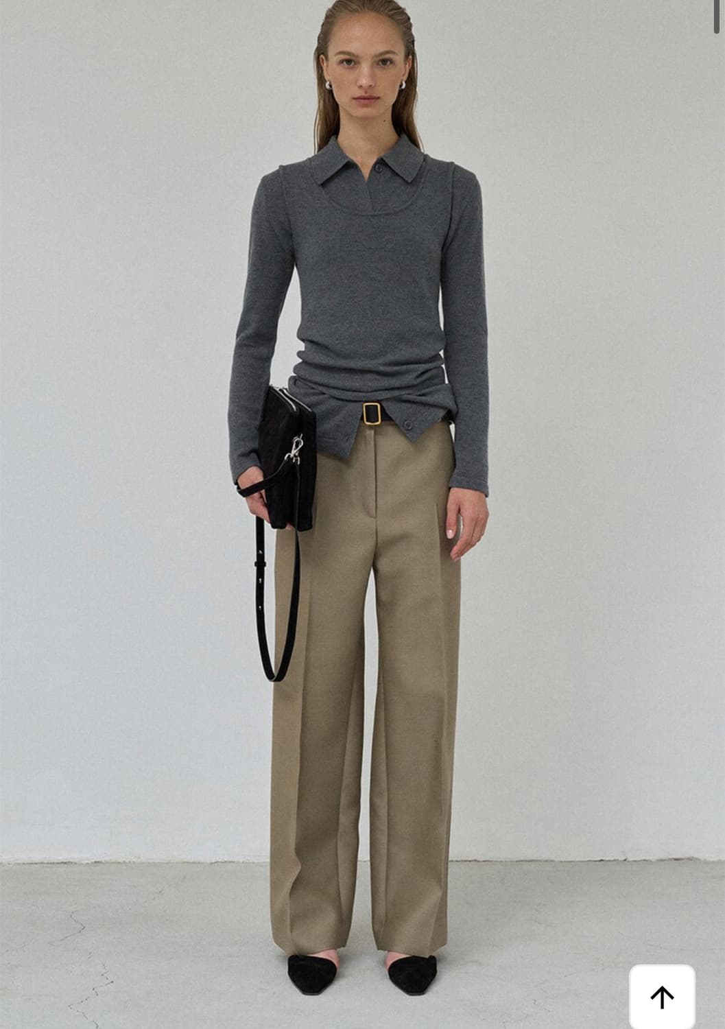 SLEEVELESS KNIT TOP 상품이미지4